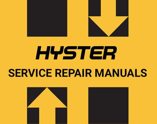 Product picture Hyster hr45-ec, hr48-ec Forklift Service Repair Manual